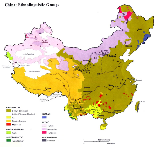 Ethnic groups in China
